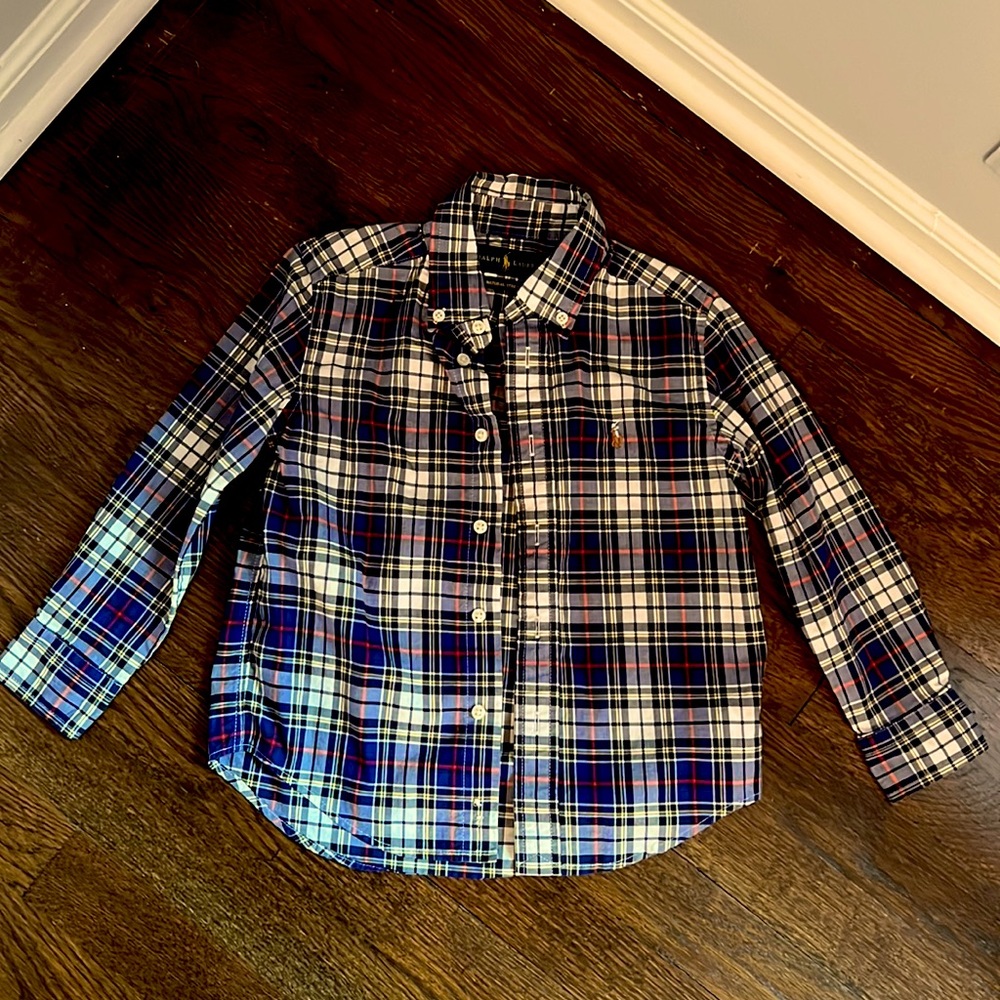Toddler boys, 4t, Ralph Lauren button down